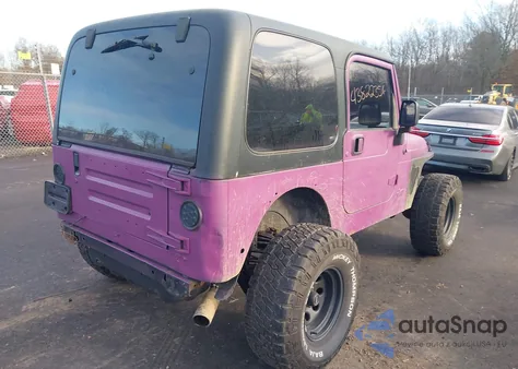 2003 Jeep Wrangler Sport из США, поврежденный, VIN 1J4FA49S93P364720